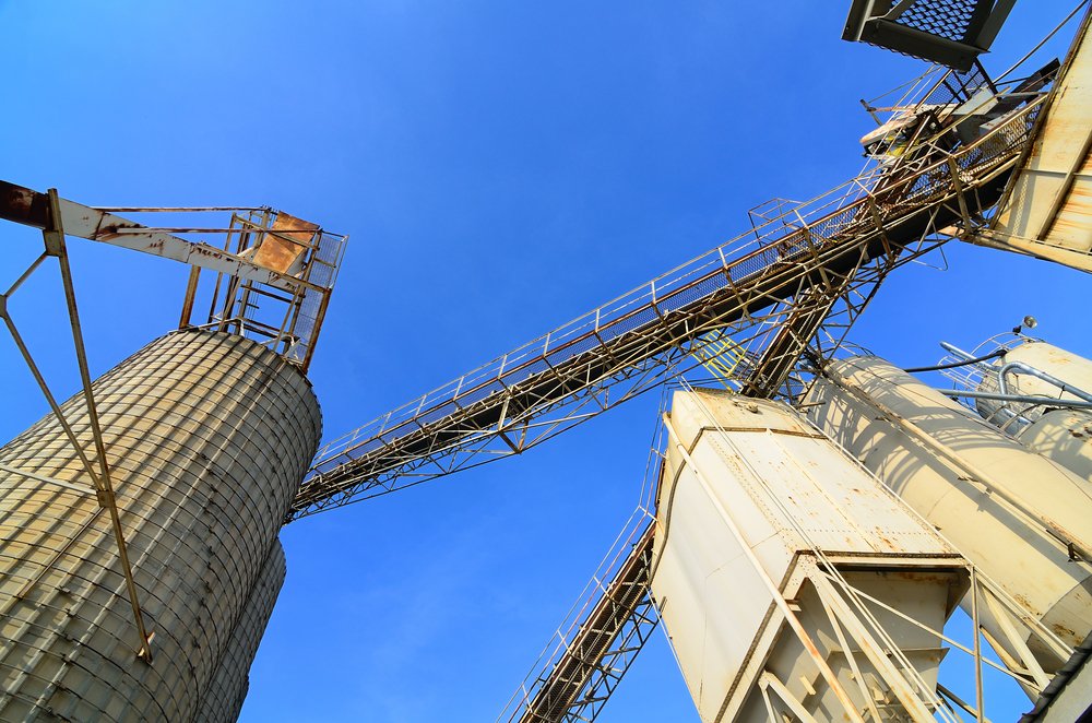 Silos at a Cement Plant | Data Silos | Information Silos