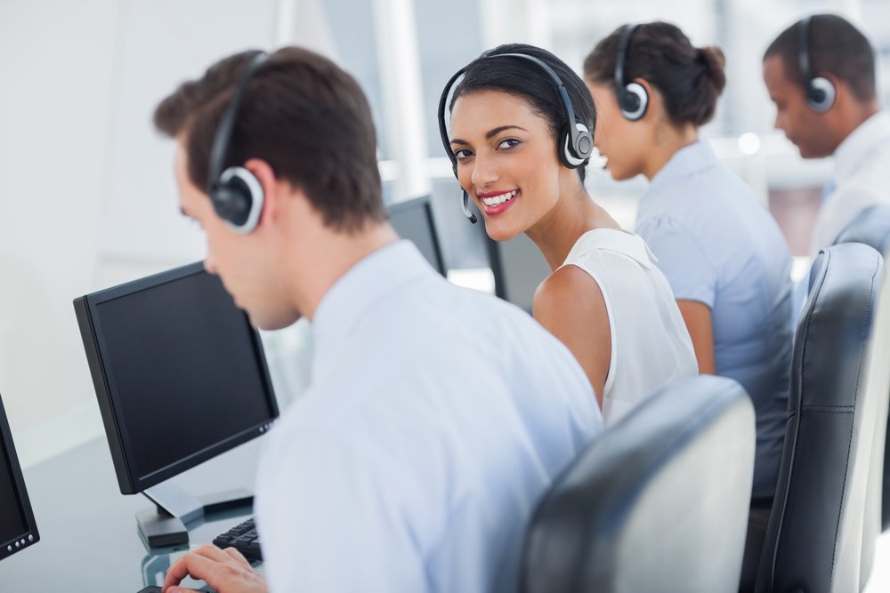 contact center CX & EX | agents in call center