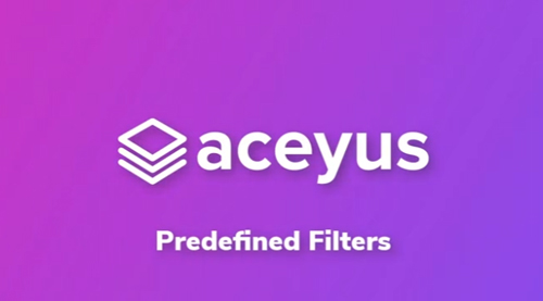 Viewer 1-8 Predefined Filters | Aceyus